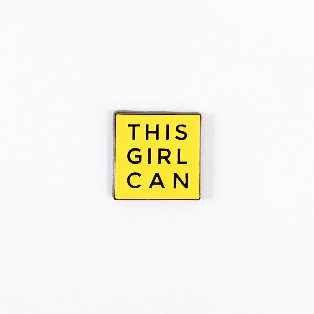 Metal Sticker - This Girl Can