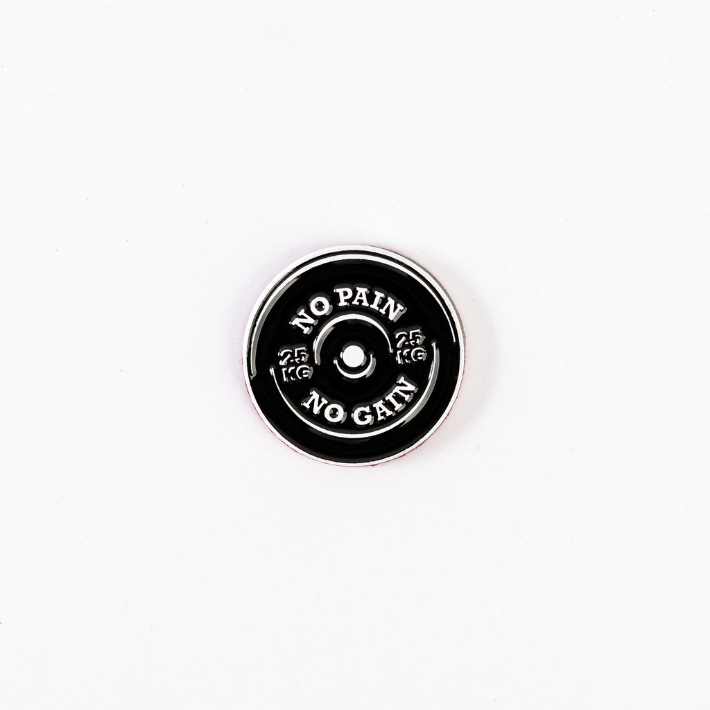 Metal Sticker - No Pain No Gain