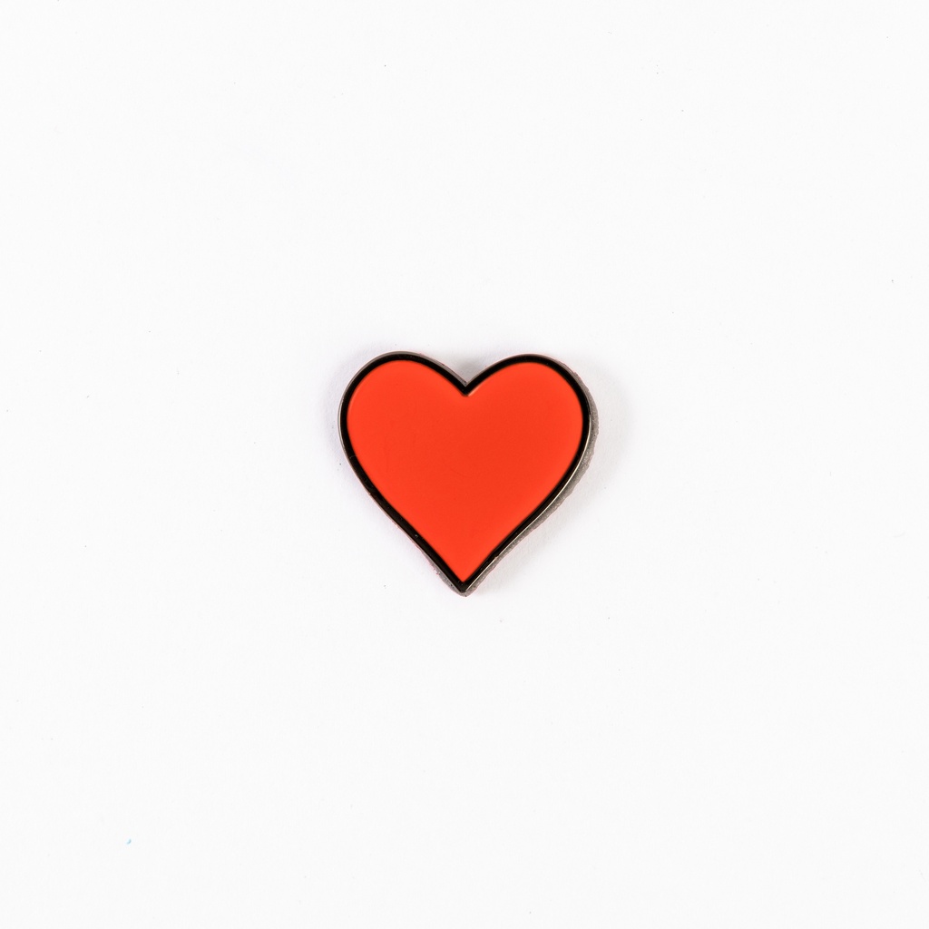 Metal Sticker - Red Heart
