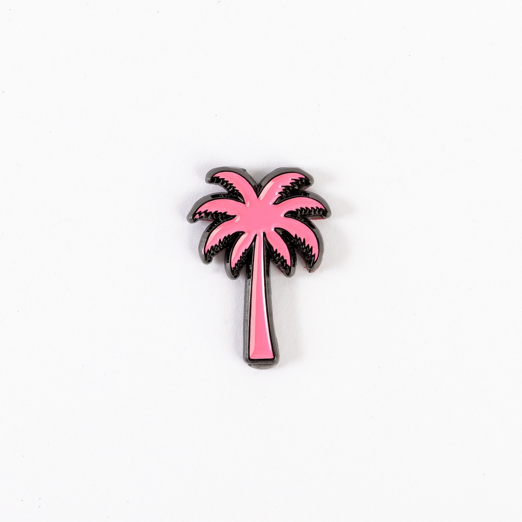 Metal Sticker - Pink Palm tree