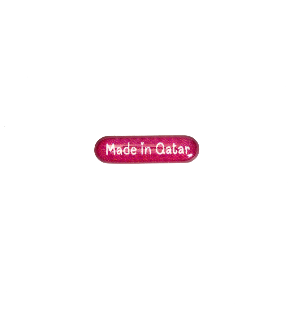 3D Sticker 23 - made in Qatar