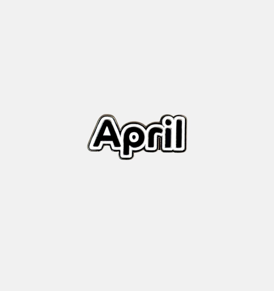 Metal Sticker - April