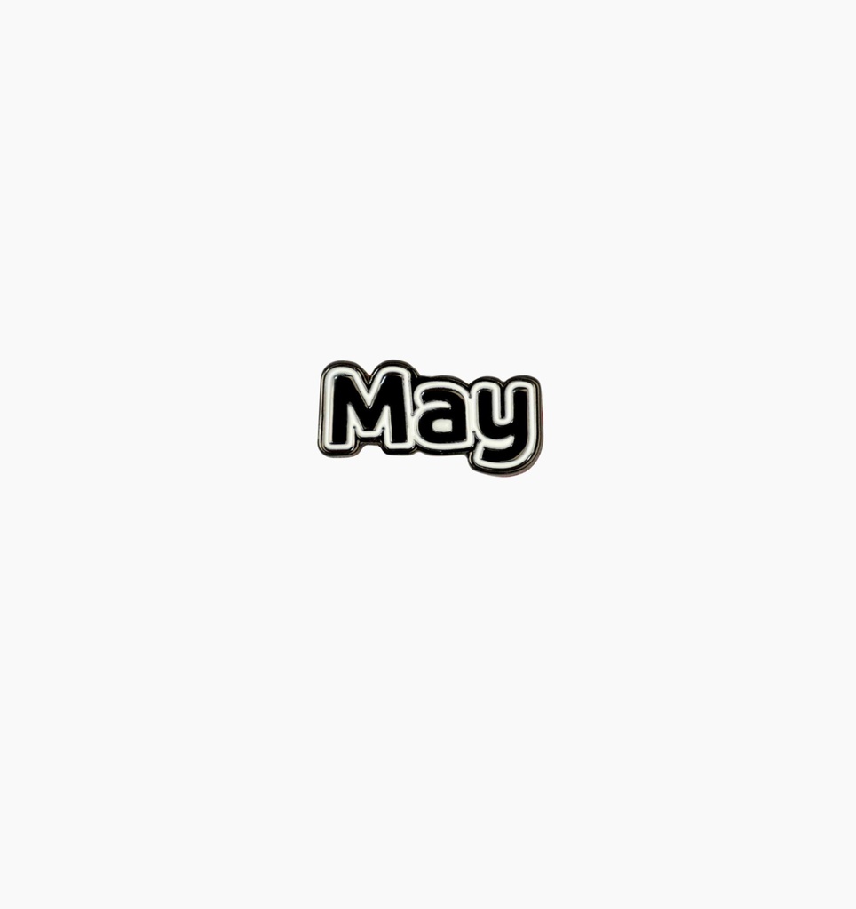 Metal Sticker - May