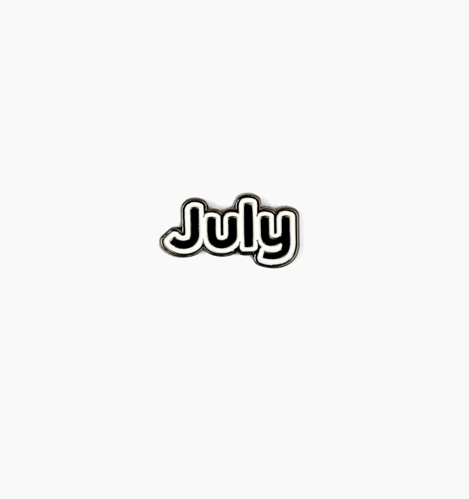 Metal Sticker - July