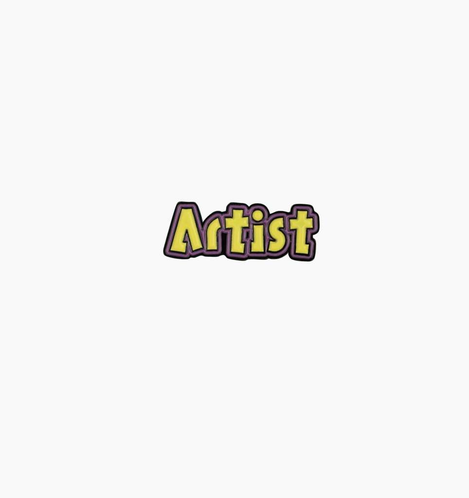 Metal Sticker - Artist