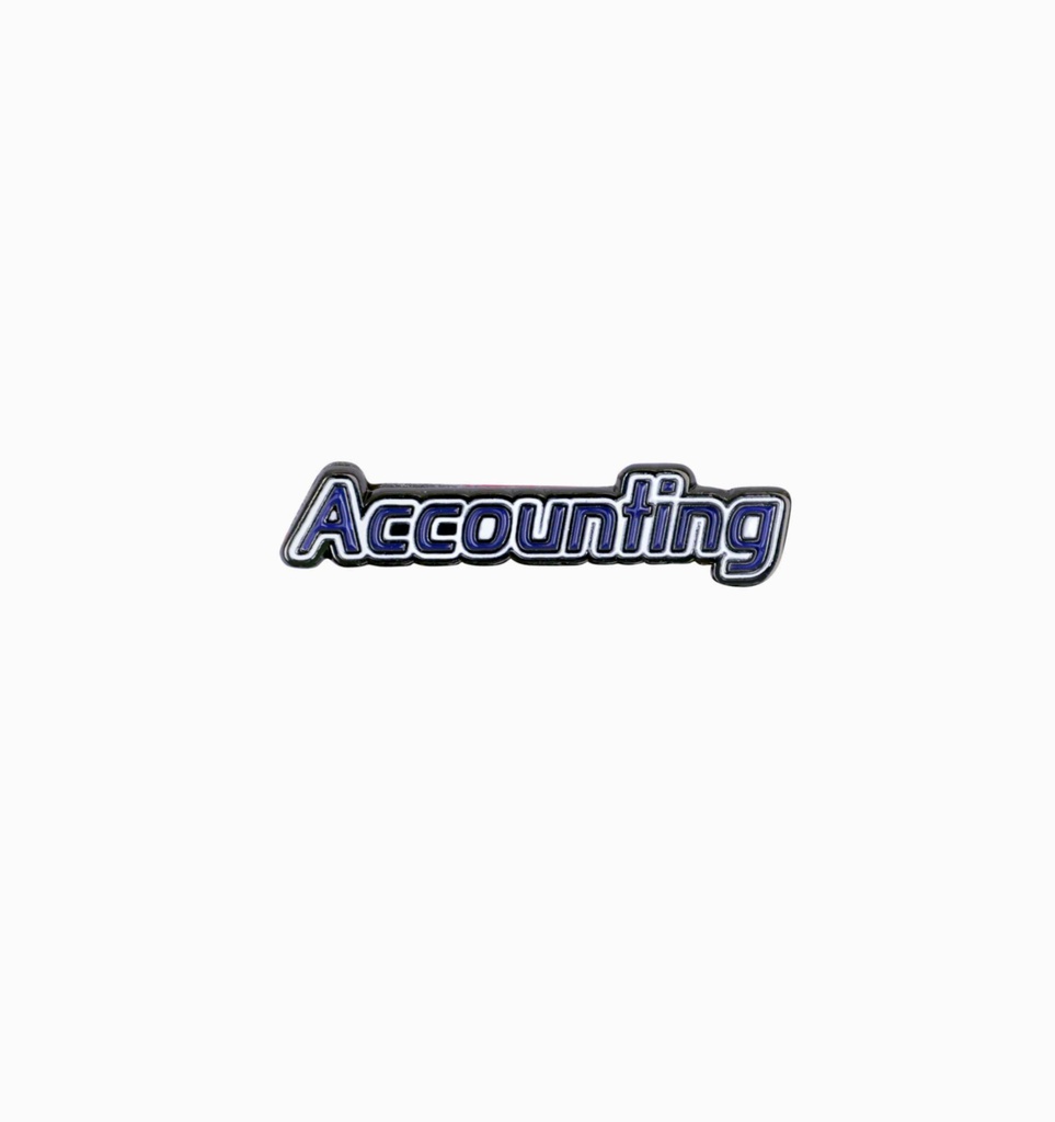Metal Sticker - Accounting