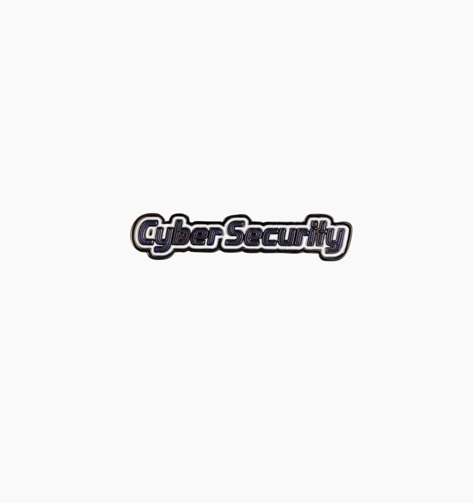 Metal Sticker - Cybersecurity 
