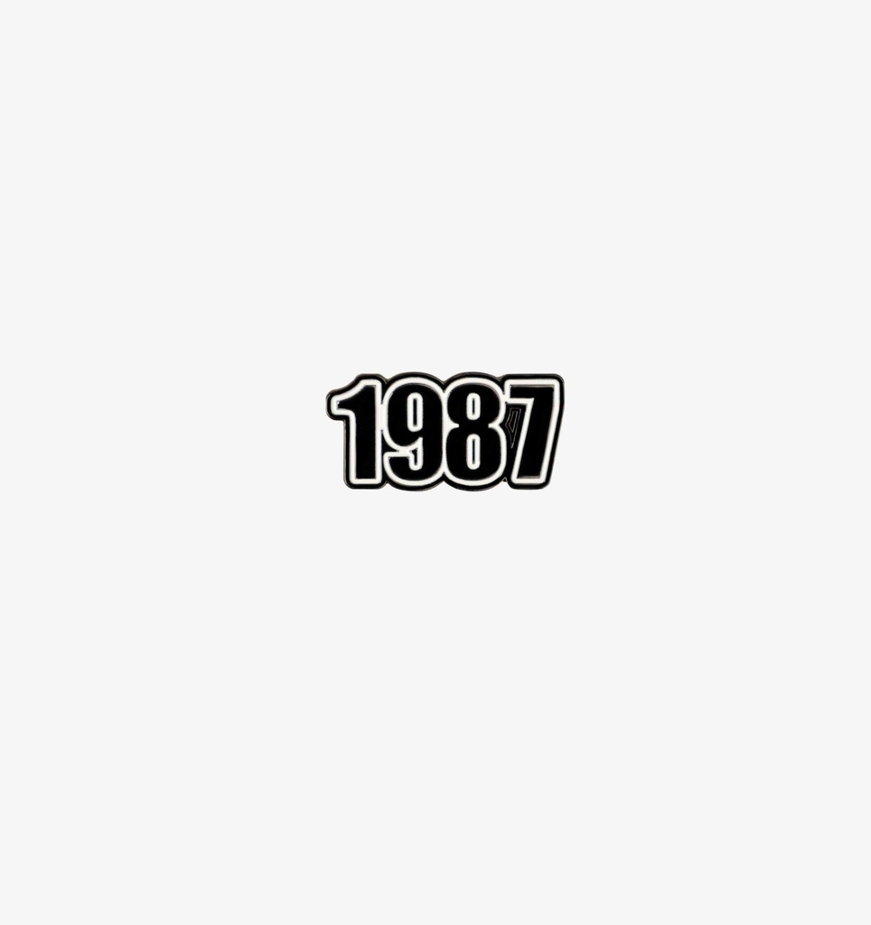 Metal Sticker - 1987