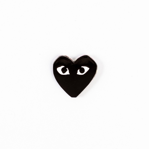 Metal Sticker - Black Heart Eye