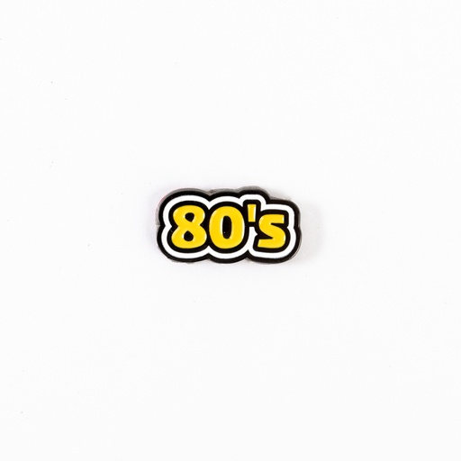 Metal Sticker 114 - 80's